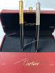 AAA Copy Cartier Diabolo Ballpoint Pen Gold and Black Barrel (4)_th.jpg